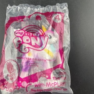 My Little Pony Mcdonalds Happy Meal Toy Princess Celestia #4 New Unopened - Picture 1 of 3