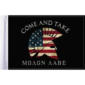 Pro Pad 6" x 9" Come and Take Motorcycle Flag (FLG-MNLB) - Imagen 1 de 1