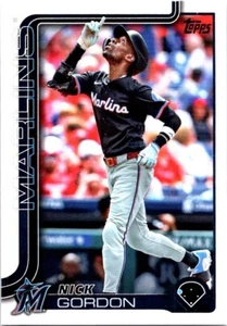 Serie 1 Topps 2025 - Nick Gordon Miami Marlins #57 - Imagen 1 de 2
