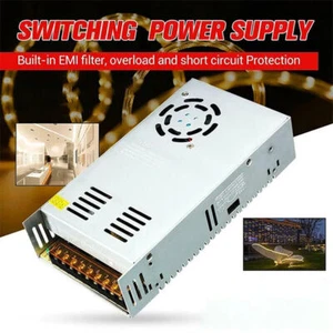 AC To DC 12V 30A 360W Switch Power Supply Transformer Adapter For 5050 LED Strip - Picture 1 of 12