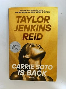 Carrie Soto Is Back—Taylor Jenkins Reid (NEW Signed 1st Ed. & 1st Print) - Picture 1 of 9