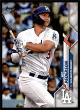 2020 Topps Series 1 Base #203 Joc Pederson - Los Angeles Dodgers