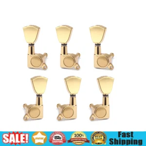 3R3L Guitar String Tuning Pegs Tuners Machine Heads 10mm for Les Paul LP SG - Picture 1 of 8