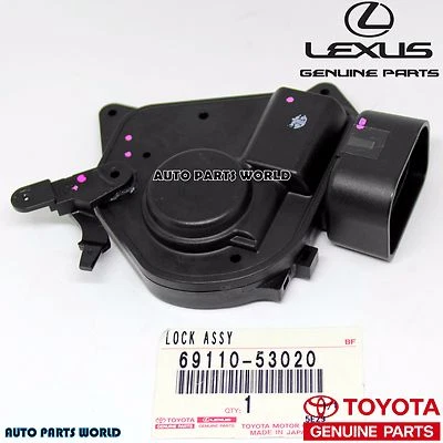 GENUINO OEM LEXUS 2001-2003 IS300 ACTUADOR CERRADURA PUERTA PASAJERO DERECHO 69110-53020 Foto 1 de 3