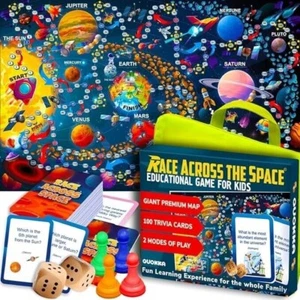 Quokka | Learning Board Game (Race Across Space ) NEW SEALED in PLASTIC!!!!! - Picture 1 of 2