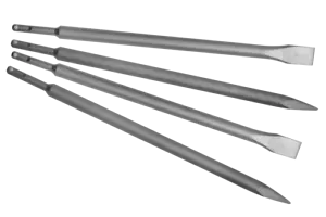 4x SDS Plus Meißelset 400mm für Bosch, Makita, Hilti, Dewalt, Milwaukee - Bild 1 von 2