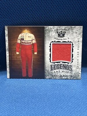 Sport Kings Volume 5 - TERRY LABONTE Legends Premium RACE WORN PATCH🔥🏎️ - Image 1 of 2
