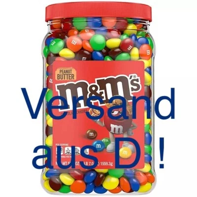 M&M?s Peanut Butter MMs Peanut Butter 1.5kg Container - SHIPS from D! EXP 03/26 - Image 1 of 4