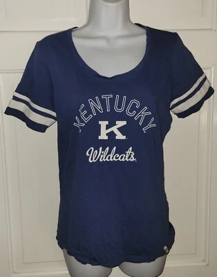 Camiseta KENTUCKY WILDCATS UK Azul Jersey Look Algodón Logo S '47 Foto 1 de 4