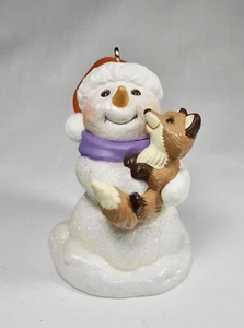 1999 Vintage 2001 Hallmark Keepsake Christmas Ornament Snow Buddies Friendl - Picture 1 of 6