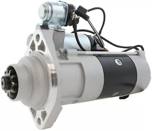 New Starter for D4 & D6 Volvo Penta 24V 11Teeth Insulated Ground Repl M8T62879 - Bild 1 von 5