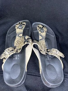 Sandalias para mujer Birkenstock Betula Zebra 245 EE. UU. talla 7 - Imagen 1 de 5