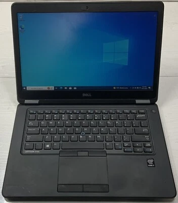 Dell Latitude E7450 Intel i7-5600U 2.60GHz 8GB RAM 256GB SSD Win 10 Pro *READ* - Image 1 of 4