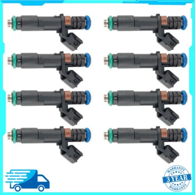 8X Fuel Injector For 2005 2006 Ford Expedition 2006 2007 Lincoln Mark LT 5.4L V8 Foto 1 de 4