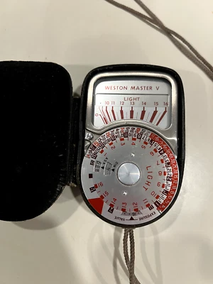 Sangamo Weston Master V Exposure Meter in Case - S461-5 - Image 1 of 4