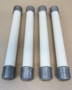 Lot of 4 x GE Type EJ1 Fuse, 14400 Volts 14.4kV 0.5E Amp, Size B Cat 6293011G-19 - Picture 1 of 8