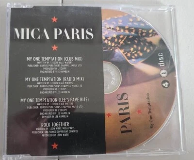 Mica Paris - My One Temptation - Music CD (A68) Foto 1 de 4