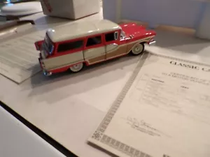 1/24 Scale Danbury Mint 1958 Edsel Wagon Red with Papers - Picture 1 of 6