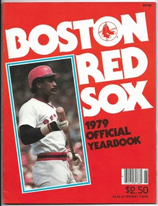 Boston Red Sox—1979 Official Yearbook—Eck, Fisk, Rice, Yaz—BEAUTIFUL Condition - Picture 1 of 4