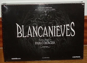 BLANCANIEVES EDICION LIMITADA BLU-RAY+DVD+B.S.O.+LIBRO NUEVO PRECINTADO MUDA R2 - Imagen 1 de 1