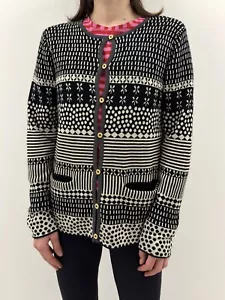 Gudrun Sjoden Baumwoll Strick Cardigan Pullover mit Knopfleiste Größe S - Bild 1 von 10