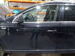2014 Q7 Audi Left Driver Side Front Door Assembly Color: Black C9x - Picture 1 of 6