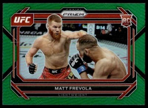 Matt Frevola Rookie 2023 Panini Prizm UFC #59 Green Prizm - Picture 1 of 2