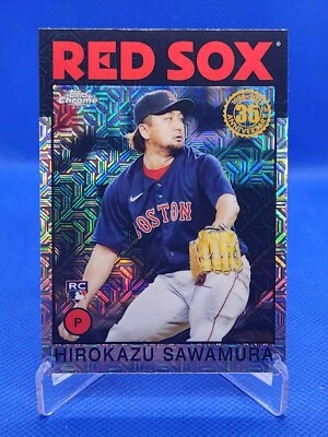 2021 Topps Chrome Update Silver Pack Hirokazu Sawamura Rc #86C-46 - Image 1 of 2
