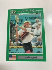 1991 NetPro Tour Star  Andre Agassi Rookie Mid Grade