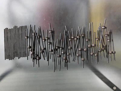 Complete Set Antique Lindsay Pump Organ Pitman Rods Clean No Mouse Damage 5" - Image 1 of 4