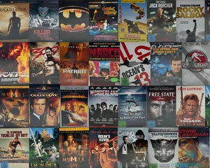 DVD Sammlung Filme aus den Bereichen Action Abenteuer Krimi zur Auswahl - Bild 1 von 136