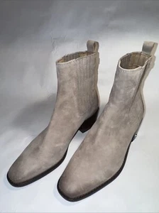 Botines para mujer Sam Edelman Bronson Chelsea gamuza piedra 8,5 EE. UU. - Imagen 1 de 17