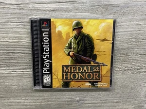 Medal of Honor Playstation 1 PS1 - CIB mit Handbuch! Makellose + neuwertige Scheibe! - Bild 1 von 5