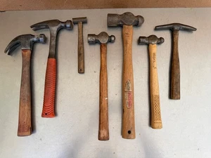 Konvolut verschiedene Hämmer, Kugelschreiber, Krallen. Plumb, Handwerker, andere Vintage, Messing - Bild 1 von 21