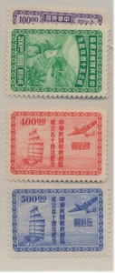 China Briefmarken Scott #776 bis 780, postfrisch aufklappbar - Bild 1 von 1