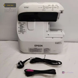 EPSON EB575W WXGA LCD H603B HDMI PROJECTOR 3555 LAMP HOURS NO REMOTE - Picture 1 of 10
