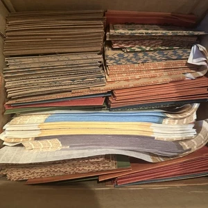 Lg Vtg Mixed Lot Paper Coin & Currency Sleeves Wrappers Vintage - Picture 1 of 7