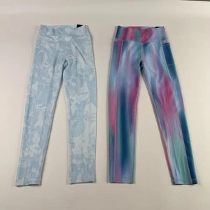 Lot of 2 DSG Performance Young Girls Leggings High-Rise Waist Full-Length L NWT - Picture 1 of 4