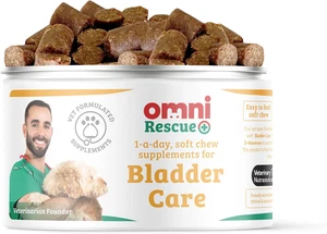 Omni Rescue Bladder Care Vegan Approved Dog Treats 45g Small Dogs - Picture 1 of 4