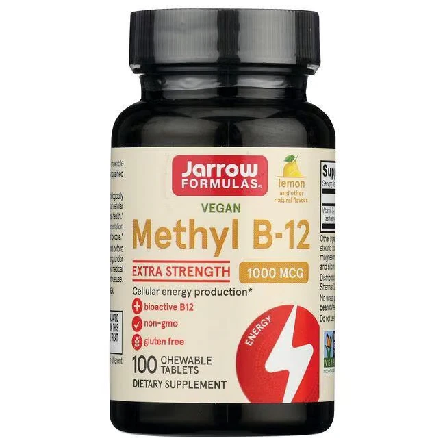Jarrow Formulas, Inc. Methyl B-12 - Lemon 1,000 mcg 100 Chwbls - Image 1 of 1