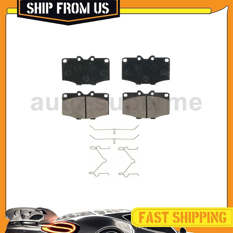 Juego de pastillas de freno delanteras para Toyota Land Cruiser 1981-1987 3,4 L Foto 1 de 3