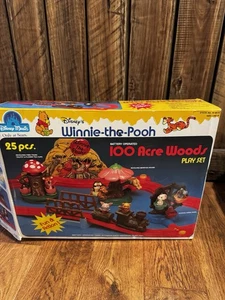 Vintage 1988 Sears Winnie the Pooh 100 Acre Wald Zug Spielset Spielzeug TEILE oder Reparatur - Bild 1 von 4