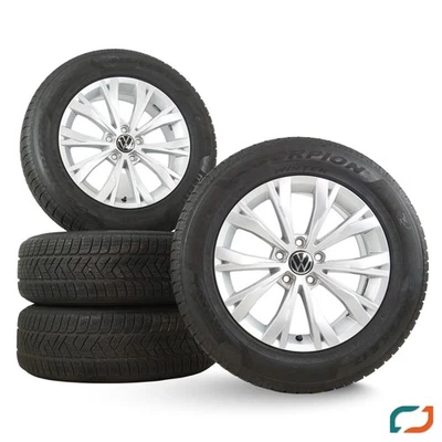 Original VW Tiguan AD1 Winterräder Montana Pirelli Seal 215/65 R17 99H 5NA601025 - Bild 1 von 4
