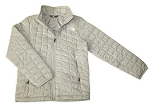 The North Face Youth Thermoball Quilted Lightweight Jacket Grey NWT MSRP $120 - Picture 1 of 6