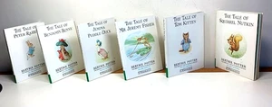Beatrix Potter Complete Six Volume 1990 BP Set Of  "The Peter Rabbit" Collection - Picture 1 of 6