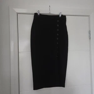 Witchery black pencil skirt - Size 6 - Picture 1 of 2