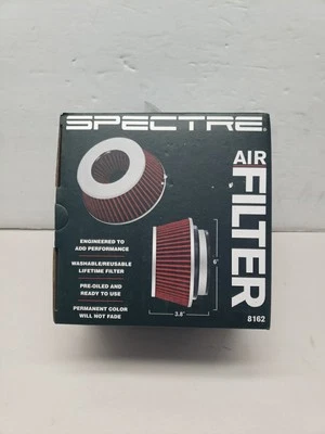 Spectre 8162 Clamp-on Cold Air Intake High-flow Air Filter - 3"/3.5" / 4" Inlet - Image 1 of 2