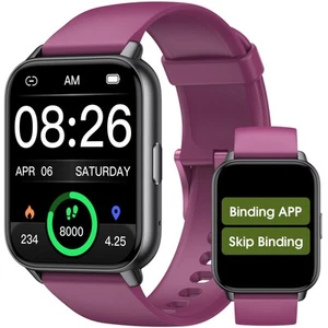 Smart Watch per Uomo Donna, Senza App/Telefono Richiesto, Fitness Tracker con Pedome... - Foto 1 di 7