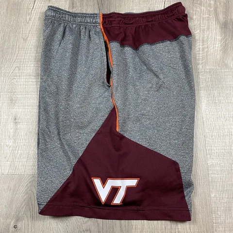 VTG Men's Nike Dri Fit  Virginia Tech Hokies Basketball Shorts Size XL Cover
