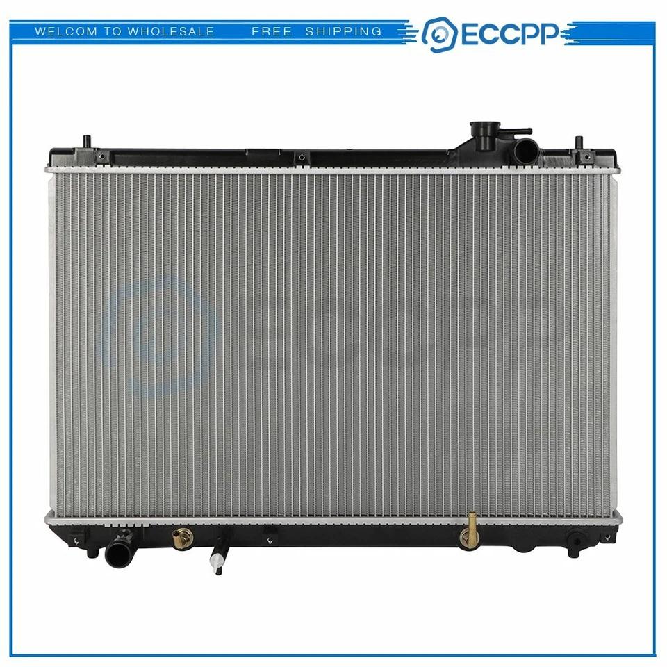 Aluminum Radiator For 01-03 Toyota Highlander 3.0L 04-07 Toyota Highlander 3.3L Foto 1 de 2